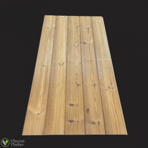 16mm x 86mm Thermowood Vertical Matchboard Cladding.