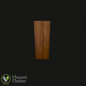 19mm x 142mm Thermally Modified Radiata Pine Vertical Cladding (U Channel – Secret Fixed) Kiln Dried