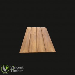 19mm x 142mm Thermally Modified Radiata Pine Vertical Cladding (U Channel – Secret Fixed) Kiln Dried